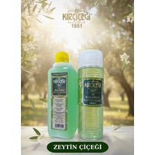 Kırçiçeği Zeytin Çiçeği Kolonyası 400 ml Pet Şişe + 1litre Bidon 2'li Set