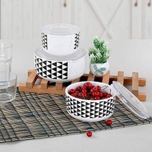 Storemax Trigon 3/4 Kera Saklama Kabı 12-14-16 cm 3 Parça