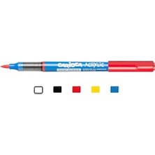 Storemax Akrilik Paint Marker Su Bazli Fırça Uçlu 5'li