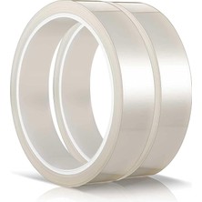 Storemax Isı Bandı, 2 Adet 20MMX33M Güçlü Yapışkanlı Şeffaf Isı Transfer Bandı, Sublimasyon Için Iz Bırakmayan ve Kolay Sıyrılan Isı Bandı, Elektronik Baskılı Devre Kartları ve Için