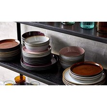 Storemax Çorba Kasesi, Porselen Çorba Kasesi, 18 cm Çapında, Siyah/koyu Mavi