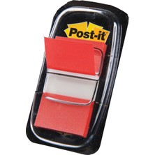Storemax 680-1 Şeffaf Indeks ile Işaretle, Dosyala, Yönlendir Kırmızı
