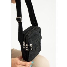 Teal Collection Unisex Mini Çapraz Çanta – Çok Gözlü, Hafif ve Günlük Kullanım Için Uygun