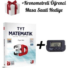 3D Yayınları 3D 2026 Tyt Matematik Soru Bankası + Kronometreli Öğrenci Masa Saati Hediyeli