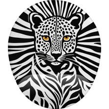Storemax Leopar Desenli Bilek Destekli Mouse Pad