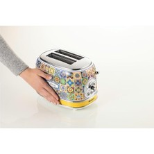 Storemax Ariete Positano Ekmek Kızartma Makinesi 2 Dilim 0155/1P - 810 Watt, Metal Gövde, 2 Dilim Kapasite, Buz Çözme, Isıtma, 6 Kızartma Ayarı, Kolay Temizlik, Çıkarılabilir Kırıntı Tepsisi