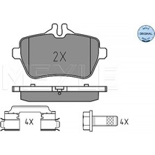 Rose Mercedes W222  Fren Balatası Arka - - MEY_0252507119