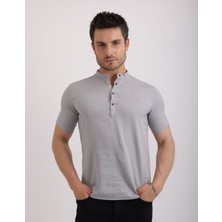 Citra Likralı Dabıl Kumaş Esnek Yapılı Kısa Kollu Erkek Gömlek