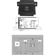 Rose Mercedes W202 OM605 Kızdırma Rölesi - - 1993-97 HUC_132161
