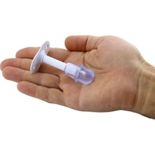 Storemax Kapı Stoperi Beyaz 8 cm Metal Kapı Tamponu Durdurucu Tutucu Kapı Stopu Silikonlu 5 Adet