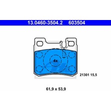 Rose Mercedes W124  Fren Balatası Arka; Asrli Araç 260>300 - ATE_13046035042