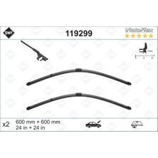 Rose Mercedes W204  Silecek Ön; Set 60/60CM - 2009-12 SWF_119299