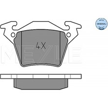 Rose Mercedes VITO638  Fren Balatası Arka -Cdı- - MEY_0252302017