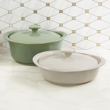 Storemax Balance Seramik Kapaklı Fırın Kabı 2,4 L