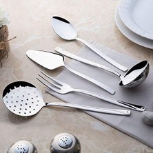 Storemax Fiesta Sade 5 Parça Paslanmaz Çelik Servis Takımı