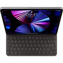 Storemax Smart Keyboard Folio: 11 Inç iPad Pro ve iPad Air (4. ve 5. Nesil) Için iPad Klavyesi ve Kılıfı, Iki Farklı Görüntüleme Açısı, Ön ve Arka Koruma, Almanca