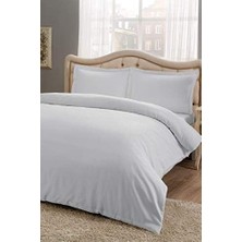 Storemax Basic Desenli Pamuk Saten Nevresım Takımı,, Çift Kişilik