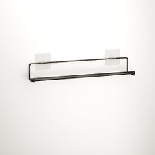 Storemax Yapışkanlı Kancalı Havluluk Mat Siyah ST160