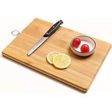 Storemax Mta High-Tech Bambu Kesme Tahtası – Dayanıklı Çift Taraflı Ahşap Mutfak Tahtası | Sebze, Meyve, Et ve Ekmek Için Doğrama & Servis Tablası