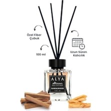 Storemax Alya Alya 's Scents Sandalwood Bambu Çubuklu Oda Kokusu - Sandal Ağacı Kokusu