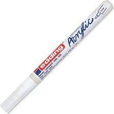 Storemax 5300 Akrilik Markör Ince - Beyaz - 1 Su Geçirmez Akrilik Markör - Ince Yuvarlak Uçlu 1-2 mm