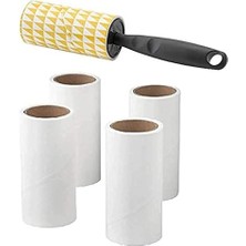 Storemax Bastis Lint Roller Gri 5 Parça Lint Rulosu