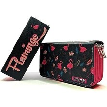 Storemax Kalem Kutusu Siyah Kawai Organizer Kalemkutu Vegan Deri Üç Bölmeli Kalemlik