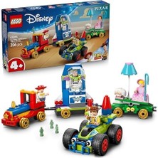 Storemax ǀ ve Pixar Oyuncak Hikayesi Kutlama Treni ve Rc Araba 43264-4 Yaş ve Üzeri Araba Hayranı Çocuklar Için Araba Içeren Oyuncak Yapım Seti, Doğum Günü ve Özel Gün Hediye Fikri (206 Parça)