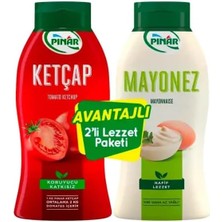 Storemax Pınar Ketçap 600GR+MAYONEZ 500GR (%50 Az Yağlı)