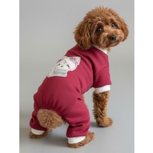Kemique Ruby Foxie Köpek Tulumu – Küçük Irklar Için Kışlık Köpek Pijaması