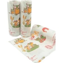 Storemax Tek Kullanımlık Pratik Masa Aktivite Kullan At Piknik Kamp Örtüsü 100X120 Koala Desen 3'lü Rulo