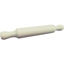 Storemax Dsh Doğal Seramik Hamuru Ahşap Merdane (Seramik Hamuru Başlangıç Seti Için), Mini Merdane, Küçük Oklava