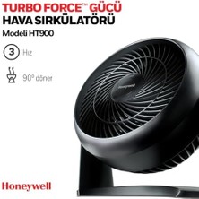 Storemax Turboforce Turbo Vantilatör HT900NE4 Sessiz Soğutma, 90 Dereceye Kadar Ayarlanabilir Eğim Açısı, 3 Hız Ayarı, Duvara Montaj, Masa Vantilatörü - Mavi