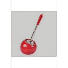 Storemax Fame Kitchen Porselen Hazneli Klozet Fırçası - Kırmızı