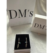 DMs Silver Spiritüel Tüyler Gümüş Küpe