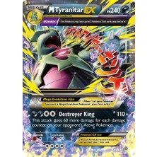 Shaco Design M Tyranitar Ex Pokemon Kart