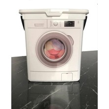 Storemax Çamaşır Makinası Görünümlü Deterjanlık (Beyaz)