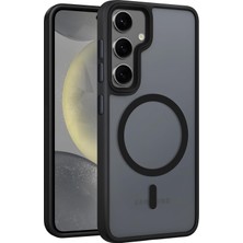 Storemax Galaxy S24 Plus Için Mattpro Serisi ile Uyumlu Ultra Güçlü Yumuşak Silikon Darbeye Dayanıklı Mat Kılıf