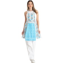 Storemax Mavi Havlulu Su Geçirmez Mutfak Önlüğü, Yetişkinler Için Önlük, Erkekler Kadınlar Için Pişirme Önlükleri, Barbekü Önlükleri Ev, Restoran, El Sanatları, Bahçe, Barbekü, Okul