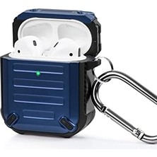 Storemax Airpods Armor Kılıfı, Koyu Mavi