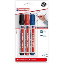 Storemax ED260B399 260 Beyaz Yazı Tahtası Kalemi 3lü Karışık Siyah/kırmızı/mavi