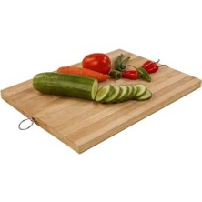 Storemax Askılı Bambu Kesme Tahtası, Çok Amaçlı Doğrama Tahtası, Et, Balık, Ekmek, Sebze Için Ahşap Kesim Panosu, Dayanıklı ve Şık Mutfak Ürünü (22X32 Cm)
