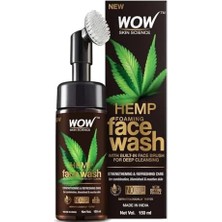 Storemax Wow Skin Science Hemp Yüz Temizleme Köpüğü-Güçlendirici Yenileyici Canlandırıcı Yüzde Doksan Sekiz Doğal Içerik 150ML