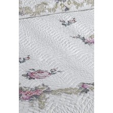 Storemax Favora Örtüm Katie Çift Kişilik Kapitone Yatak Örtüsü Takımı - Pembe