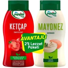 Storemax Pınar Ketçap 420 Gr+Mayonez 350 Gr(%50 Az Yağlı)