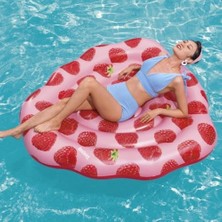 Storemax Havuz Float, Kokulu Ahududu Kokulu Yüzme Şezlongu, Çocuklar ve Yetişkinler Için