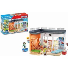 Storemax Playmobil City Life 71328 Spor Salonu Eklentisi, Basketbol Potası, Slalom Çubukları, Futbol Kalesi, Tenis Aksesuarları ve Daha Fazlası, 4 Yaşından Büyük Çocuklar Için Oyuncak