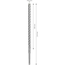 Storemax 1x Pro Sds Plus-5x Kırıcı Delici Delme Ucu (Donatılı,, Ø 14,00 Mm, Professional Aksesuar Kırıcı Delici)