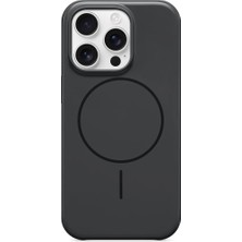 Storemax 16 Pro Kılıf - Magsafe, Çizilmeye Dayanıklı Koruyucu Kılıf, Ince Form, Mikrofiber Kaplama - Gece Siyahı
