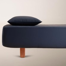 Storemax Bedroom Lia Lastikli Carsaf Seti 200X200 (Ek 35 Cm) Lacivert